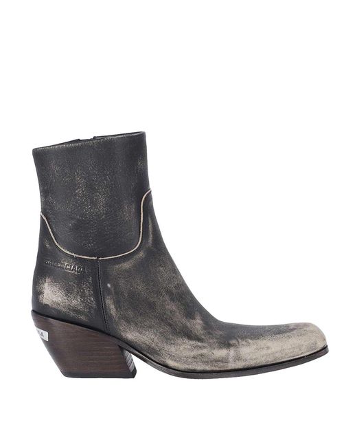 Balenciaga Brown Memphis Boots