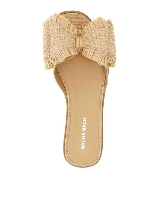 Mach & Mach Natural Sandals