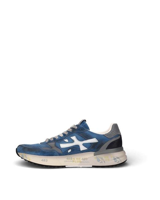 Premiata Blue Sneakers for men