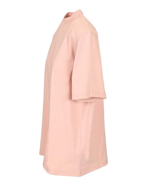 The Attico Pink Jersey T-Shirt