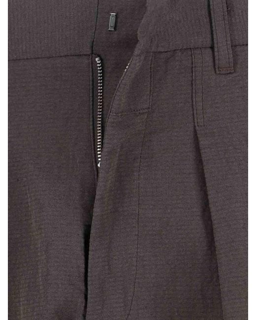 RANRA Gray Tailored Trousers for men