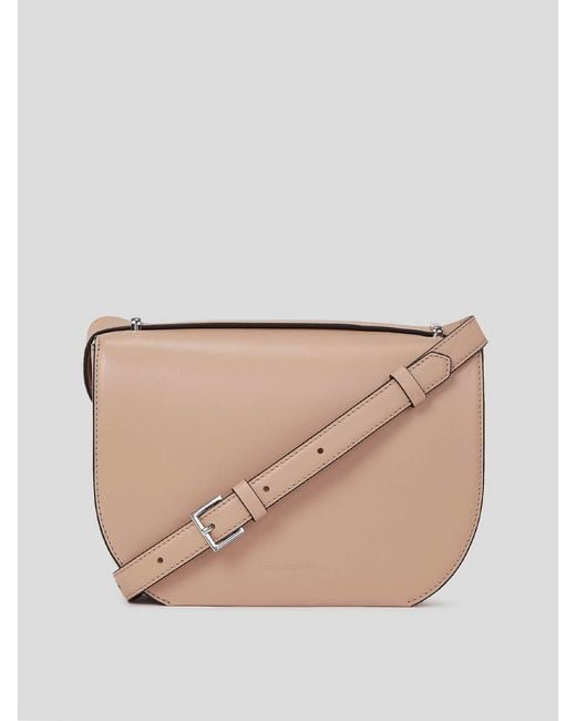 Karl Lagerfeld White K/Forever Md Crossbody
