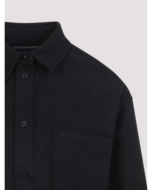 Balenciaga Blue Classic Shirt