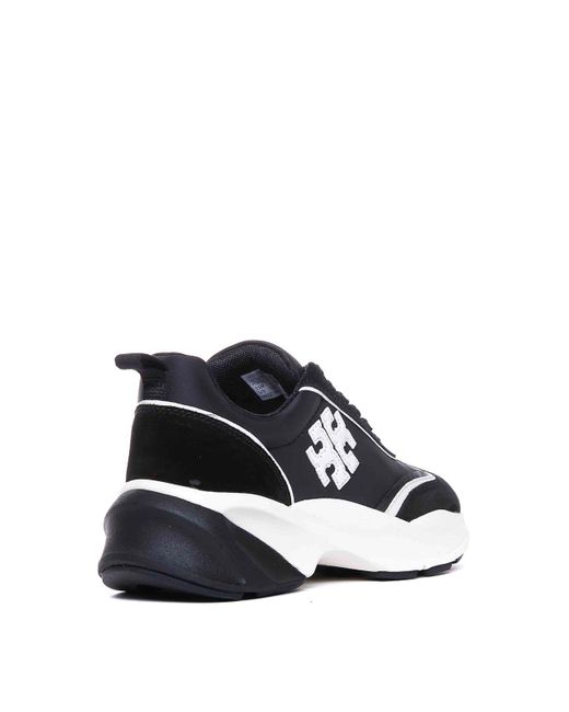 Tory Burch Black Good Luck Sneakers