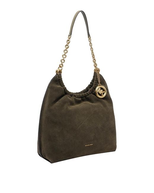 MICHAEL Michael Kors Brown Large Indie Shoulder Bag
