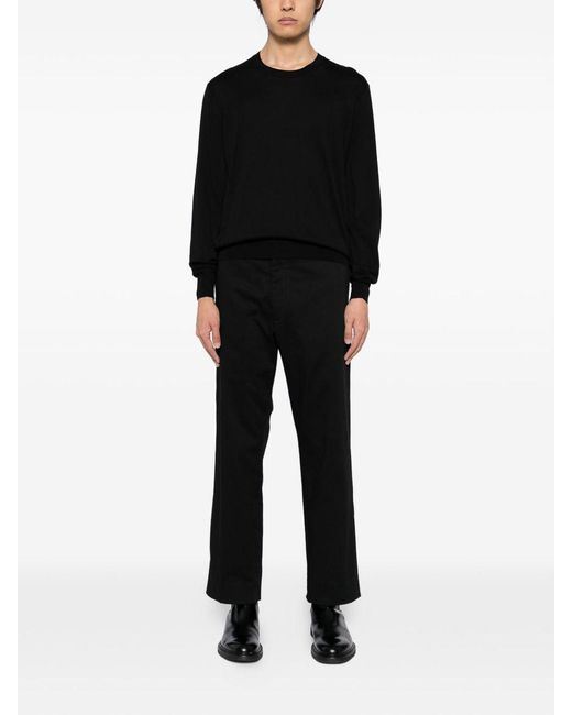 Tom Ford Black Crew Neck Sweater for men