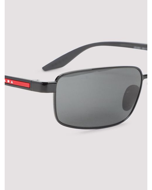 Prada Metallic Eyewear Metal Sunglasses for men