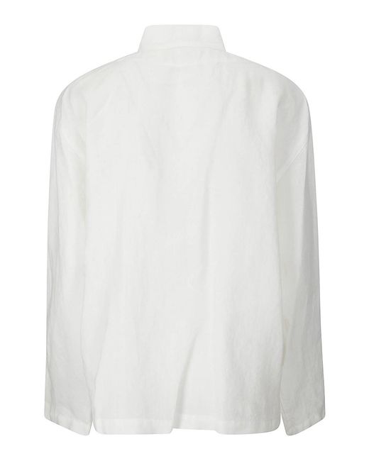 Cini White Cardigan Mezzolitro