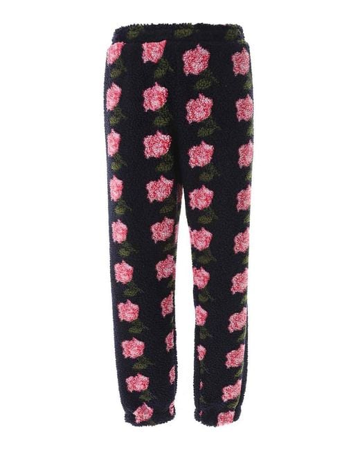 MSGM Blue Print Trouser for men