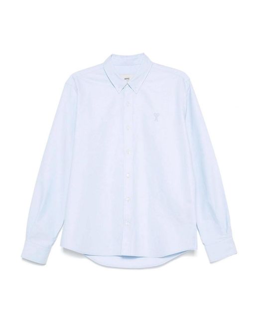 AMI White Classic Fit Shirt