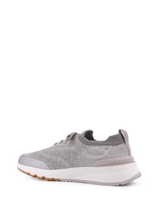 Brunello Cucinelli Metallic Runners for men