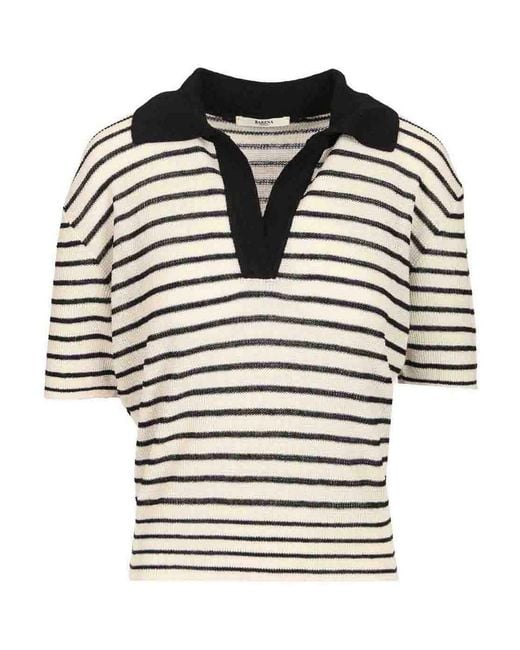 Barena Gray Vibia Risada Sweater