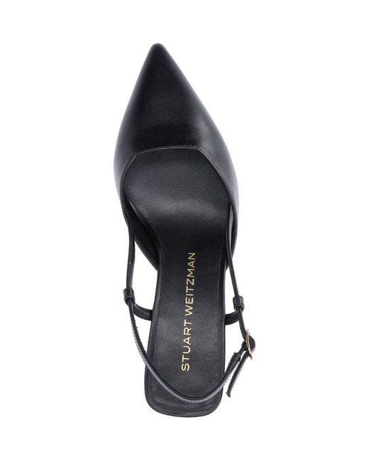 Stuart Weitzman Black Slingback Pumps