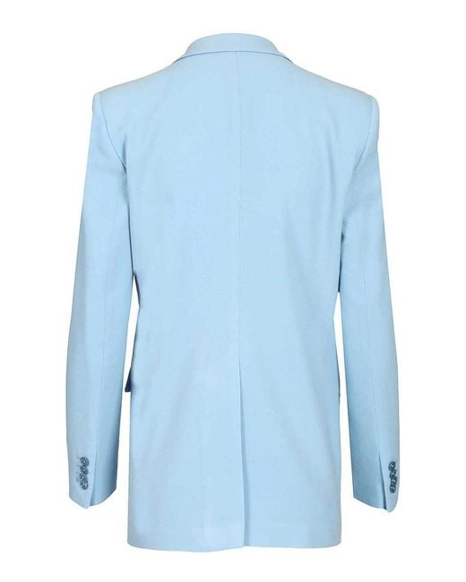 Tagliatore Blue Oversized Blazer