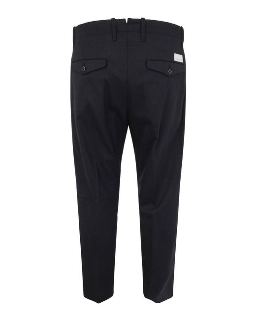 Nine:inthe:morning Blue Stretch Pants With Pences for men