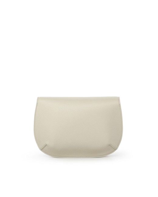 Ferragamo Natural Double Gancini Mini Bag