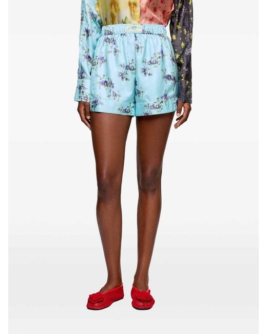 Ganni Blue Shorts