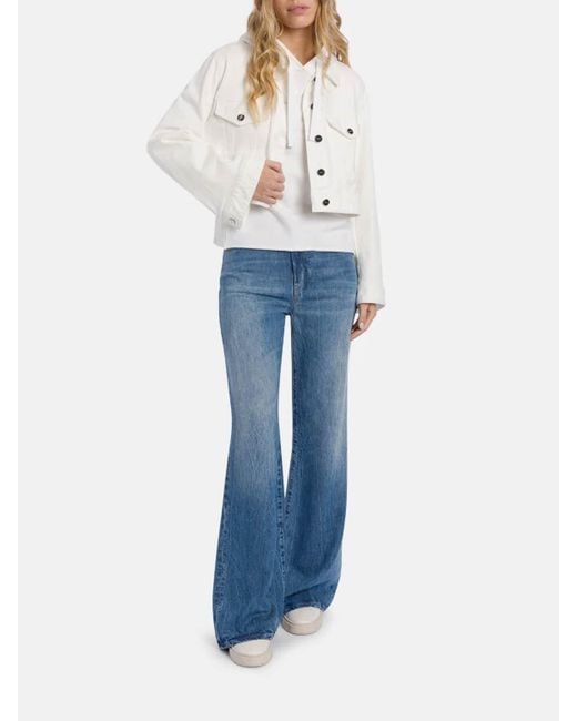 Dondup White Denim Jacket