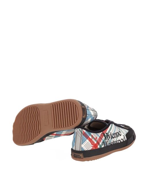 Vivienne Westwood White Anymal Gym Low Top for men