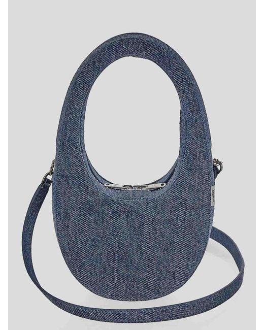 Coperni Blue Oval Shape Crossbody Bag