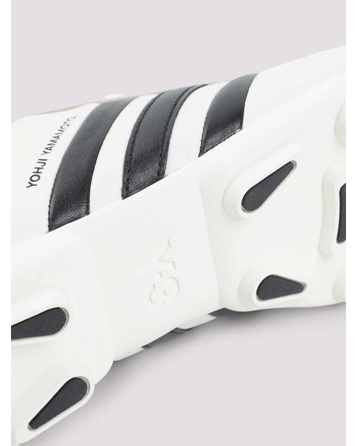 Y-3 White Field Sneakers for men