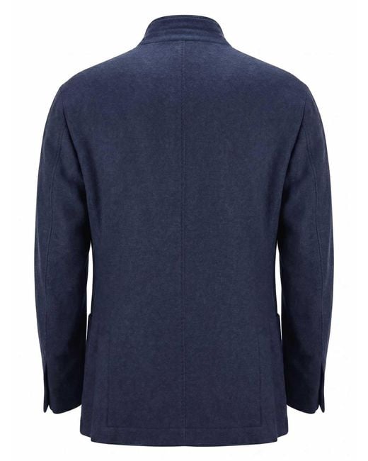Brunello Cucinelli Blue Blazer for men