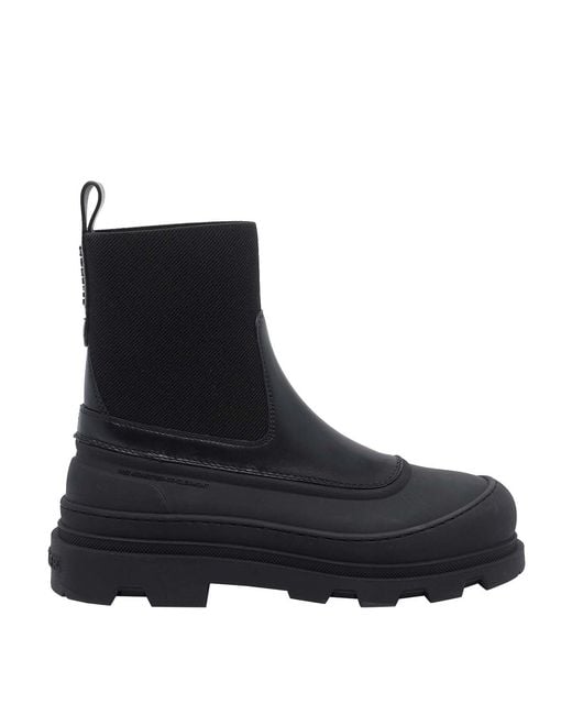Moncler Black Vera Edge Booties