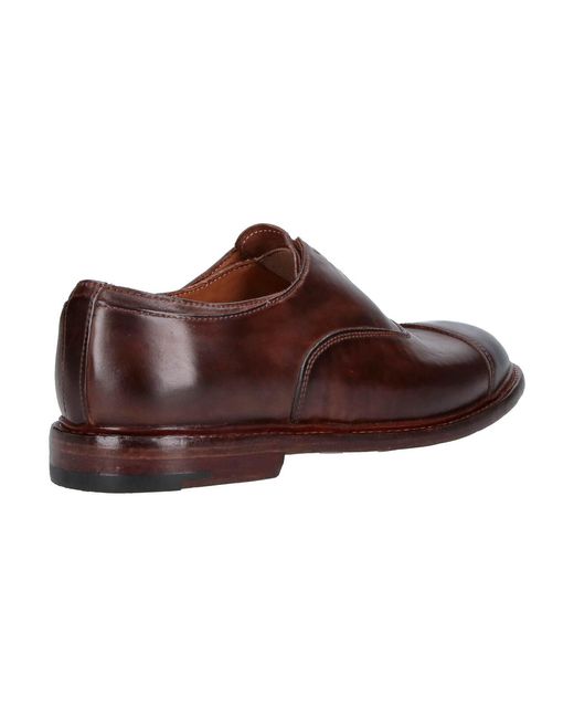 Premiata Brown Abner Derby Shoes for men