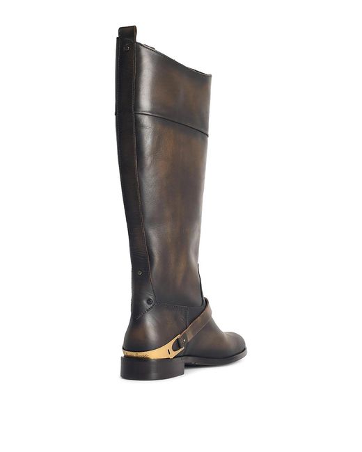 Golden Goose Deluxe Brand Brown Charlie Dark Leather Boots
