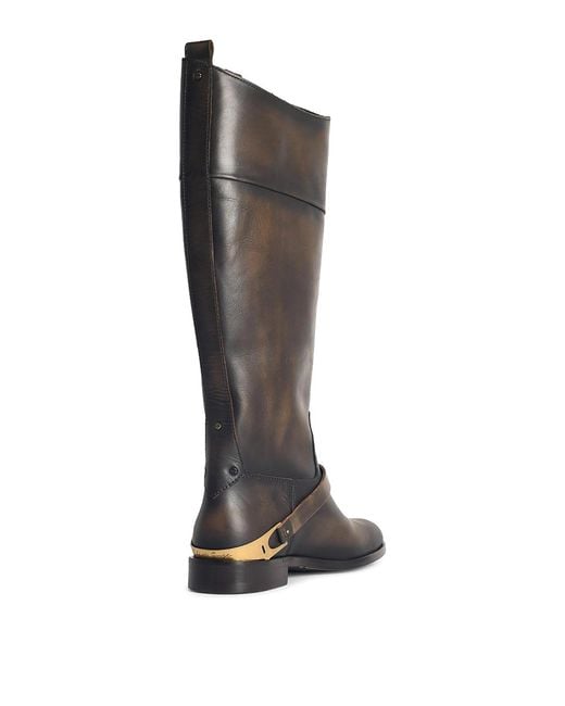 Golden Goose Deluxe Brand Brown Charlie Dark Leather Boots