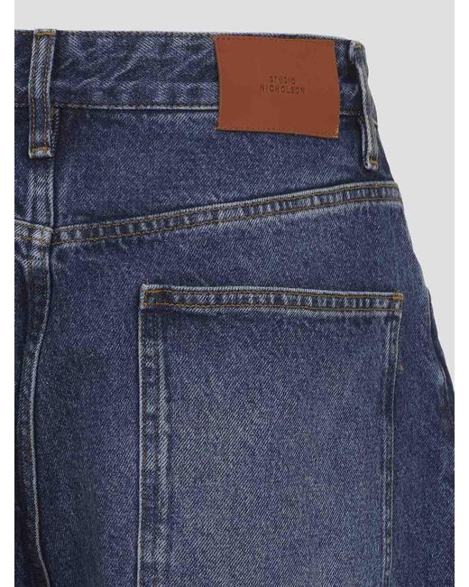 Studio Nicholson Blue Paolo Jeans for men