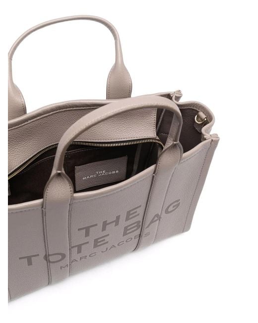 Marc Jacobs Multicolor Beige The Tote Bag Small Leather Bag