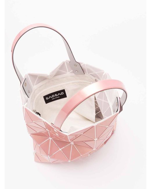 Issey Miyake Pink 'Lucent Metallic' Tote Bag