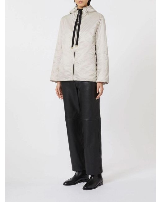 Max Mara White Puffer Jacket