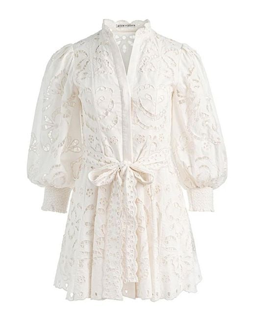 Alice + Olivia White Lucy