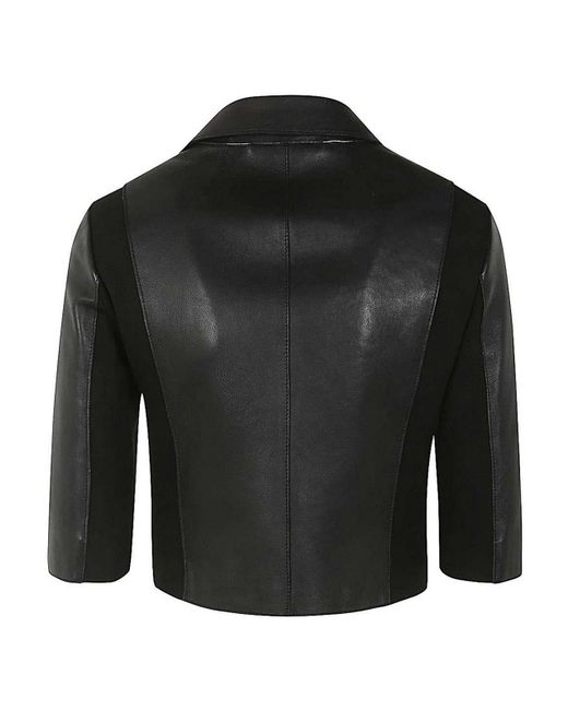 The Jackie Leathers Black Coco Leather Jacket
