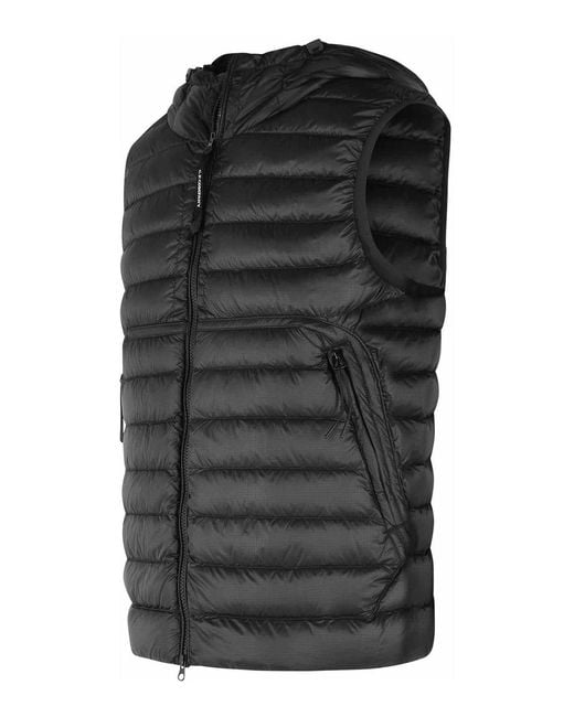 C P Company Black Dd Shell' Polyamide Vest for men