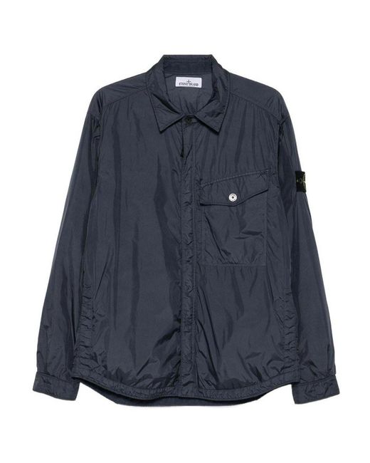 Stone Island Blue Jacket for men
