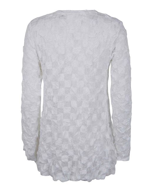 Comme des Garçons Gray Long Sleeves Aform T-Shirt