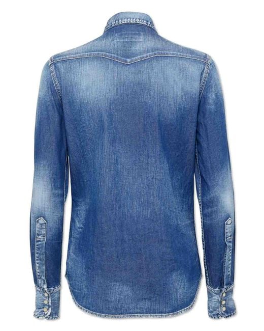 DSquared² Blue Shirt