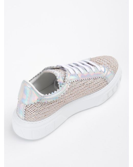 Casadei White Trainers