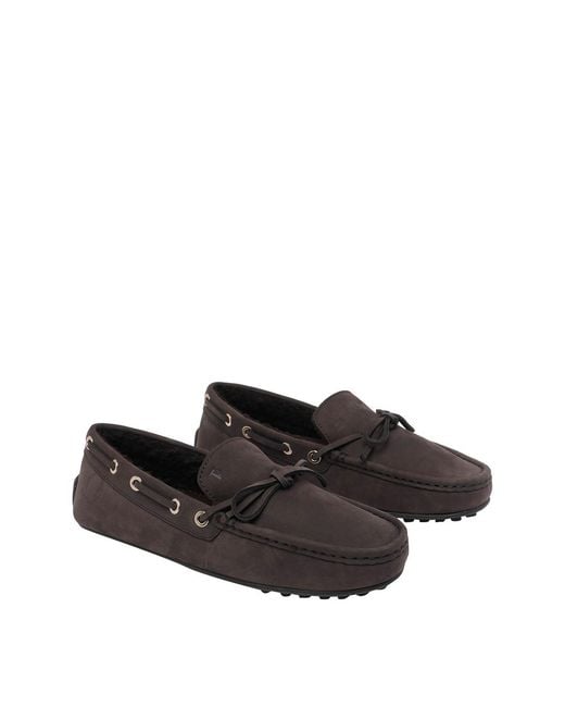 Tod's Gray Gommino City Sneakers