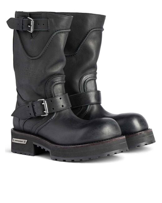 Balenciaga Black Venom Bootie