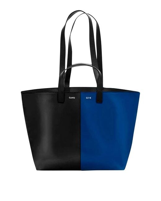 CAHU Blue Le Pratique Small Pvc Shoulder Bag