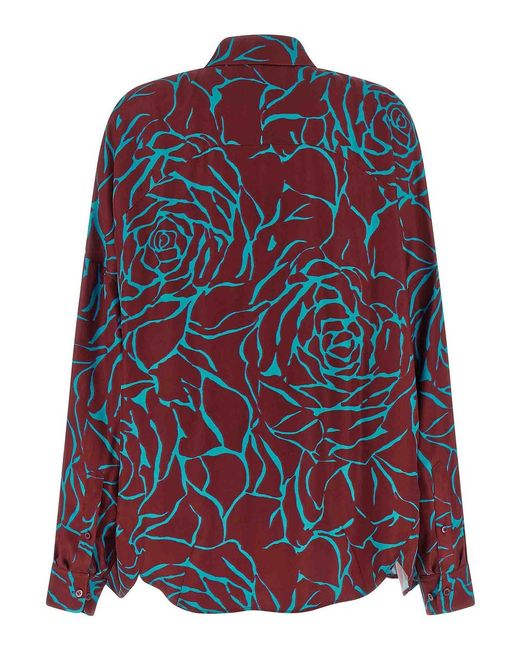 Dries Van Noten Blue Casia' Shirt