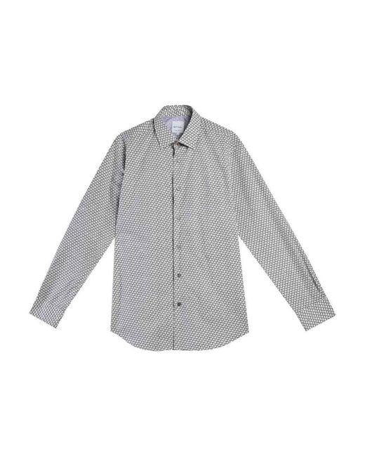 Paul Smith Gray Cars And Camels Shirt for men