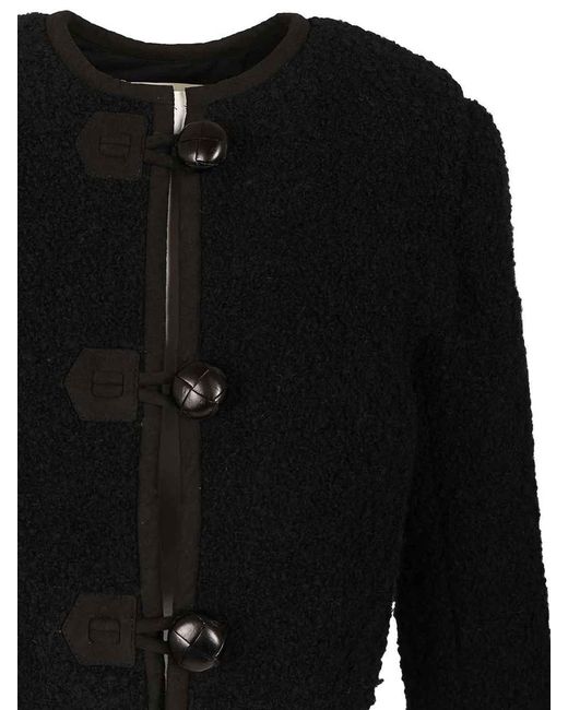Isabel Marant Black "Gradilia" Crop Jacket