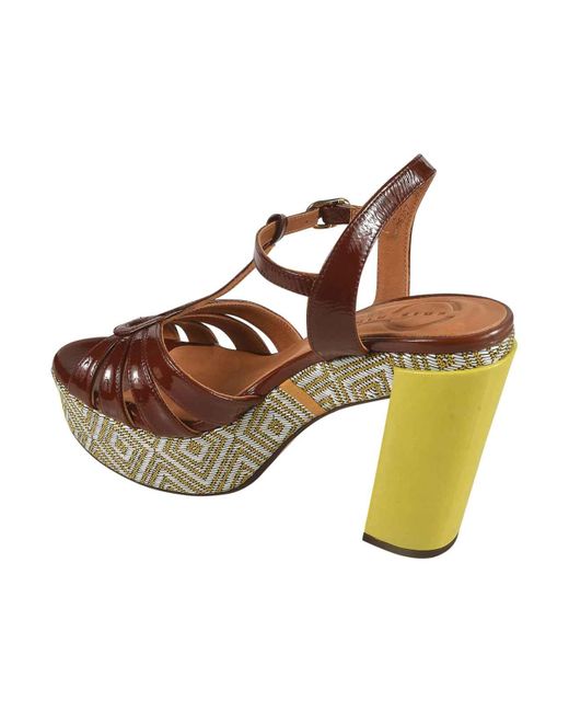 Chie Mihara Brown Junni Sandals