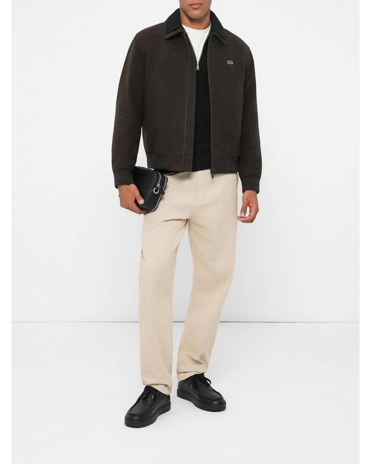 Lacoste Black Padded Moleskin for men