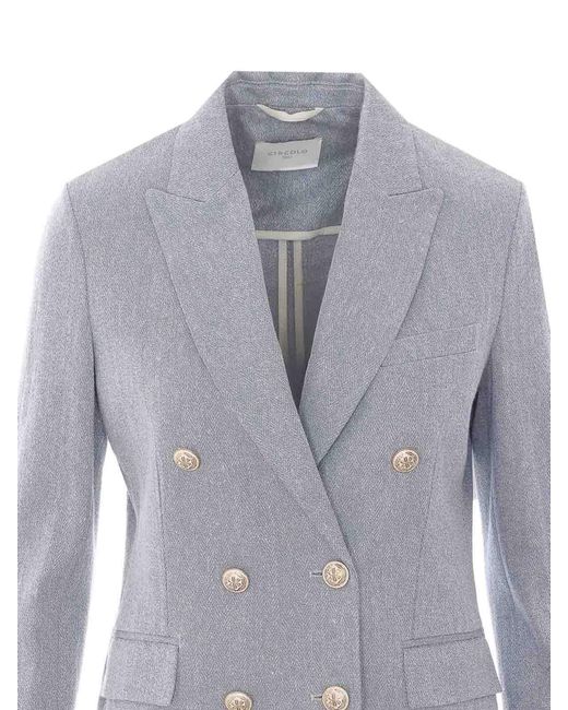 Circolo 1901 Gray Light Blazer